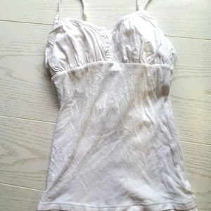 White tank top